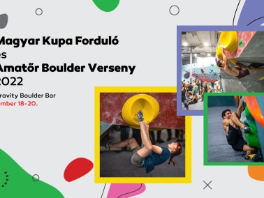 Gravity Magyar Kupa Forduló és Amatőr Boulder Verseny 2022