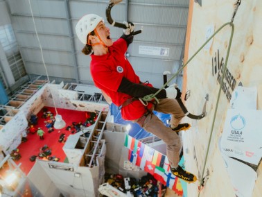 Élete legjobb eredményével zárta a jégmászó Európa-kupát Seregi Ernő Róbert